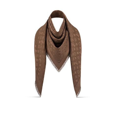 louis vuitton monogram shawl dune|Designer Shawls for Women .